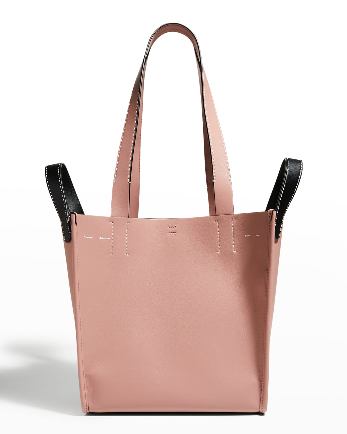 PROENZA SCHOULER WHITE LABEL MERCER LARGE COLORBLOCK LEATHER TOTE BAG