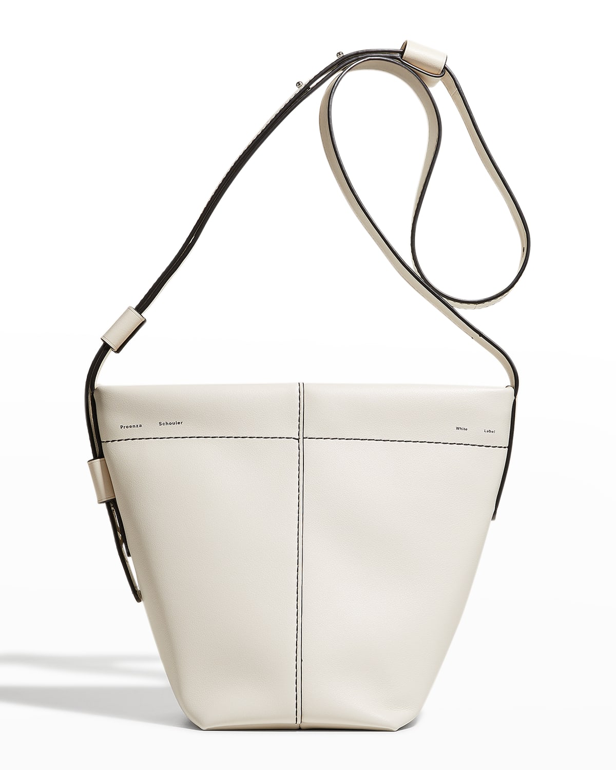 PROENZA SCHOULER WHITE LABEL BARROW MINI LEATHER BUCKET BAG