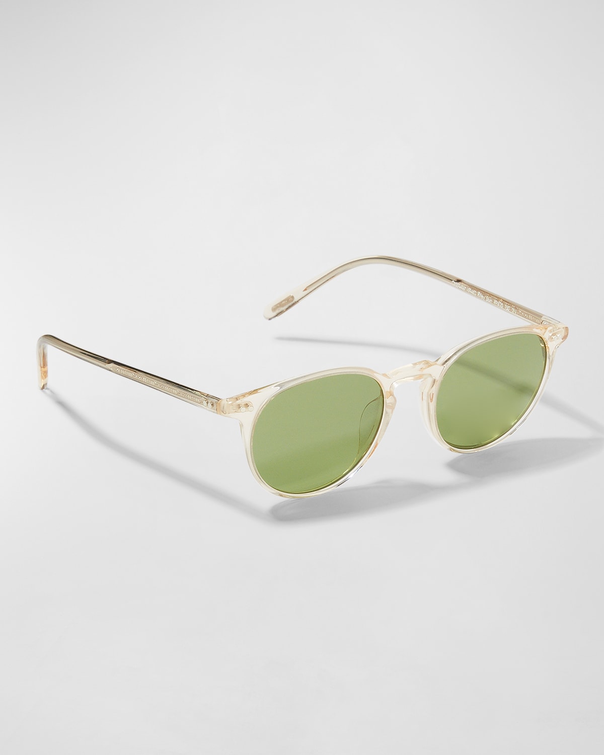 Oliver Peoples Men's Riley 49mm Sunglasses In Lt Beige