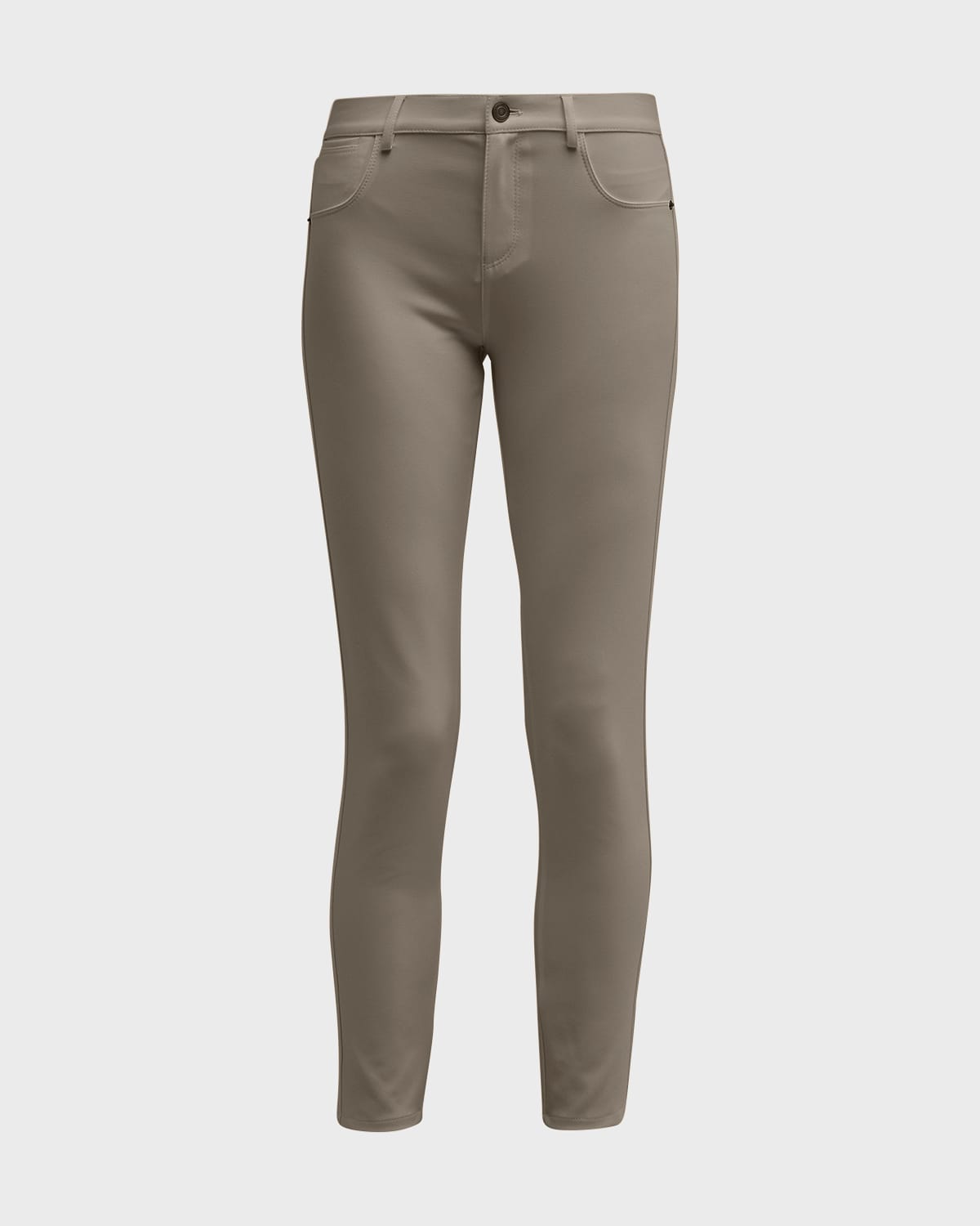 Lafayette 148 Petite Mercer Acclaimed Stretch Skinny Pants In Nougat