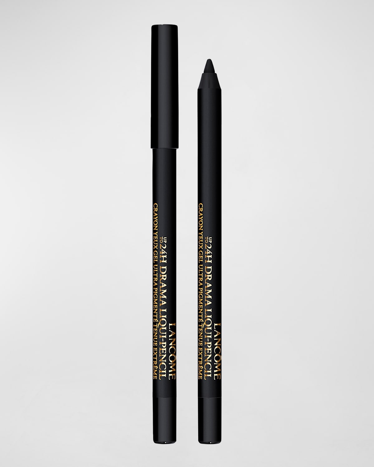 Shop Lancôme 24h Drama Liquid Waterproof Gel Pencil Eyeliner In 1 Nr Onyx