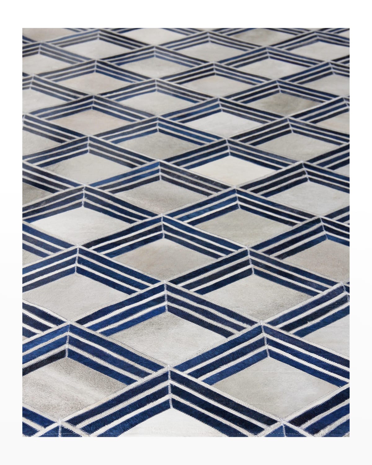 Exquisite Rugs Costilla Hair On Hide Rug, 5' X 8'