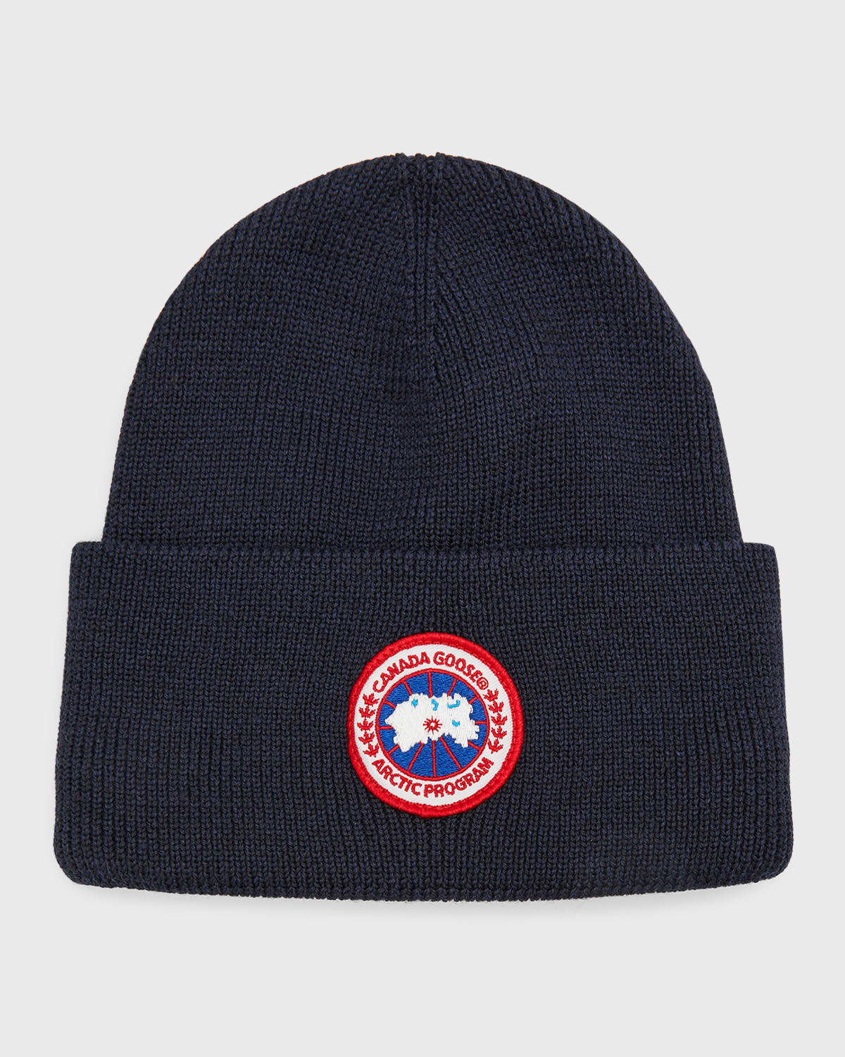 Canada Goose Kid's Arctic Disc Toque Beanie Hat In Navy