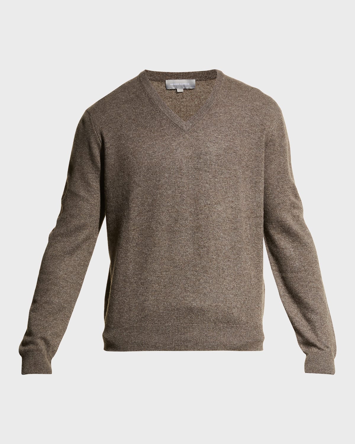 Men's Wool-Cashmere Knit V-Neck Sweater