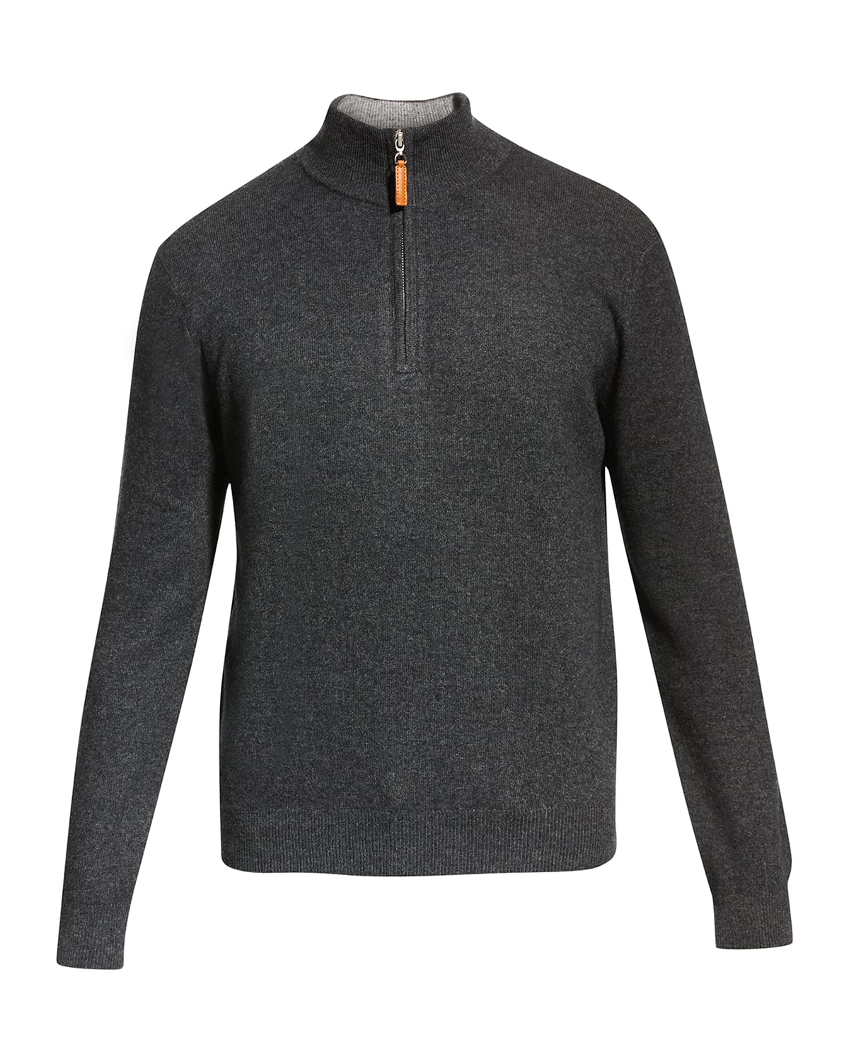 Men's Wool-Cashmere 1/4-Zip Sweater