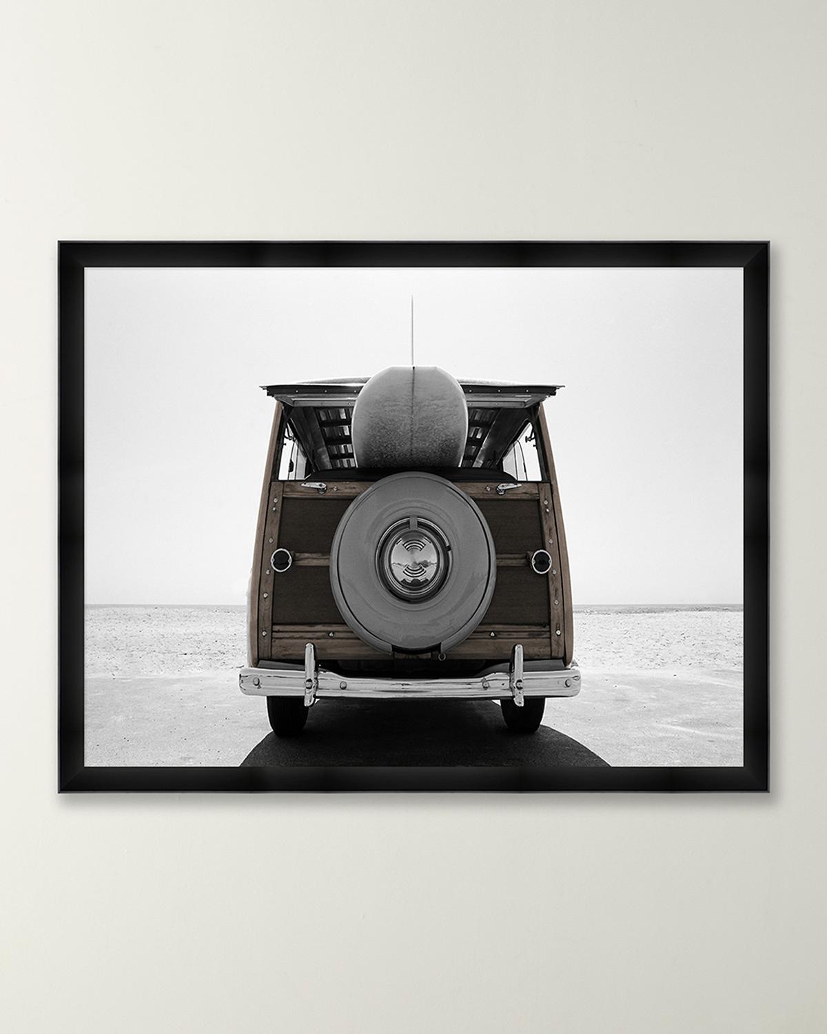 Wendover Art Group 'retro Summer' Photo Giclee Wall Art In Black