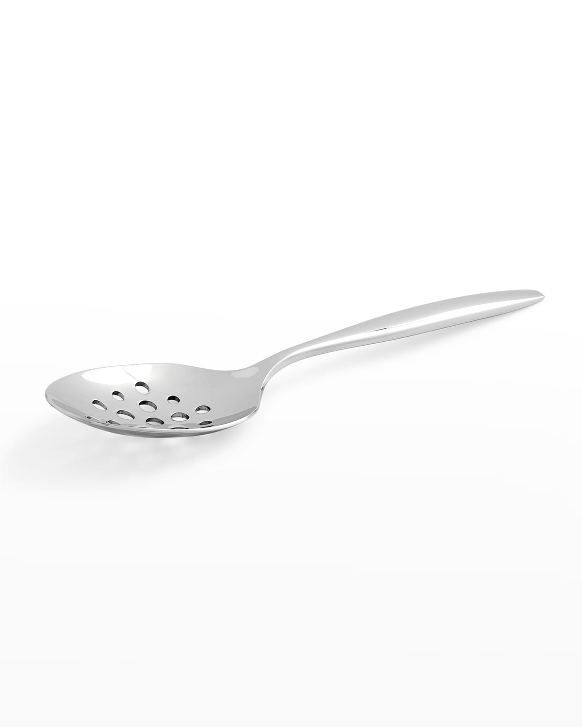 Shop Portmeirion Sophie Conran Arbor Slotted Spoon In Silver