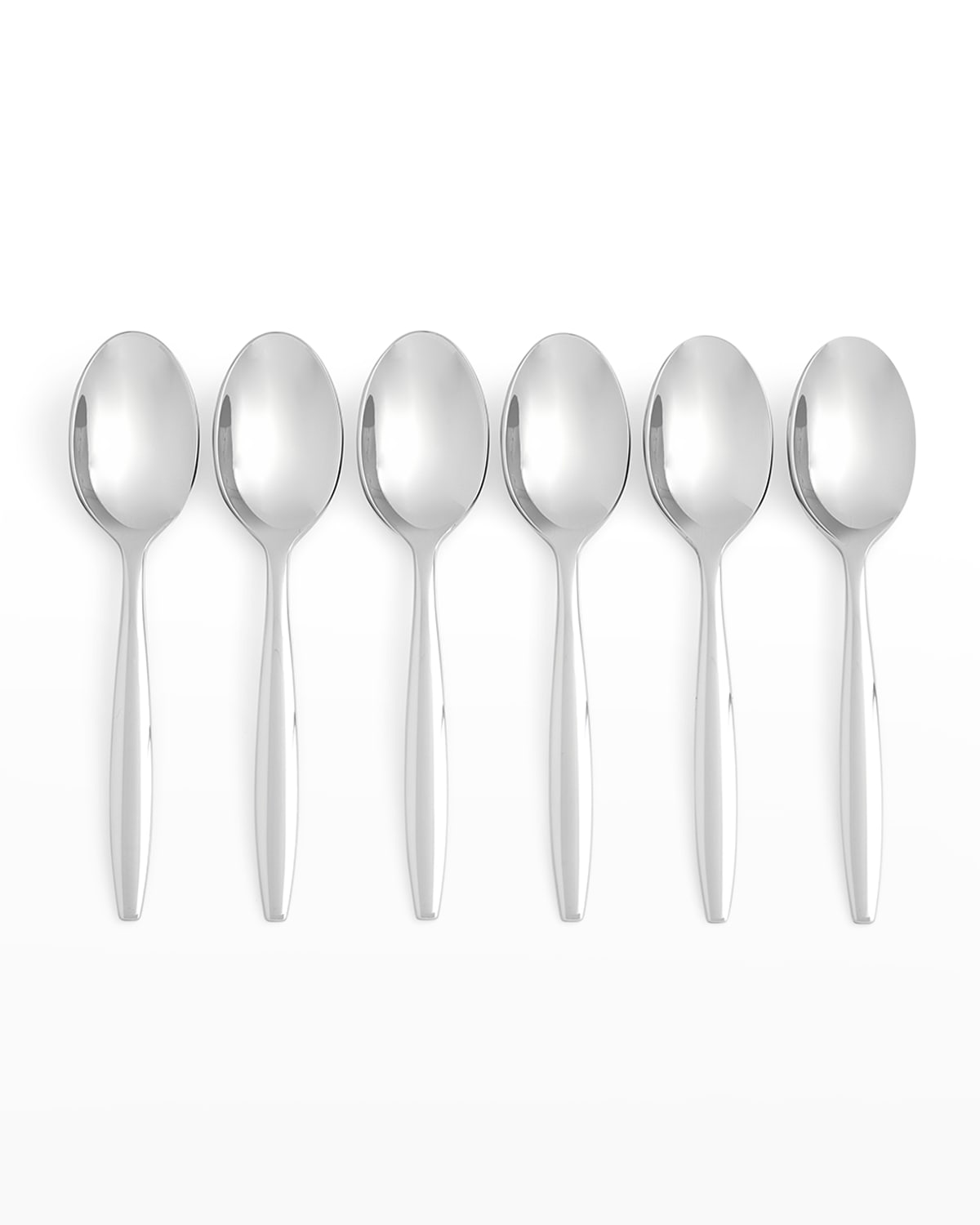 Shop Portmeirion Sophie Conran Arbor Set Of 6 Cocktail Spoons In Silver