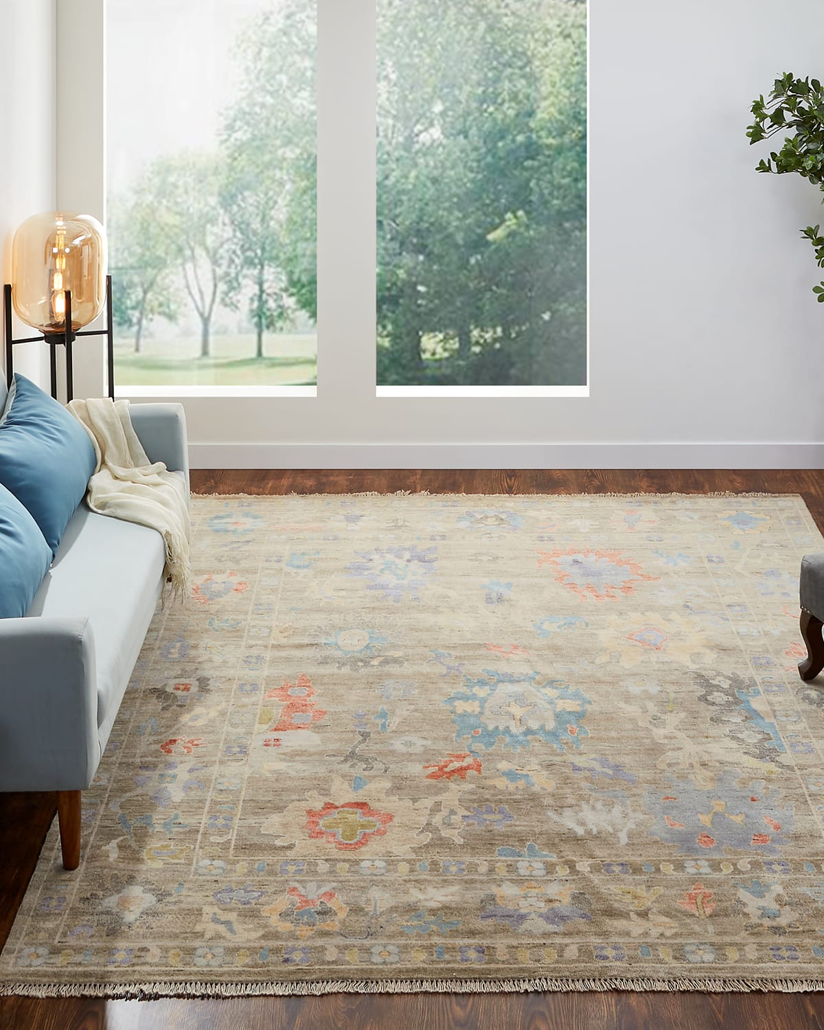 HAVEN & LOOM HARRELL HAND KNOTTED RUG, 6' X 9' 