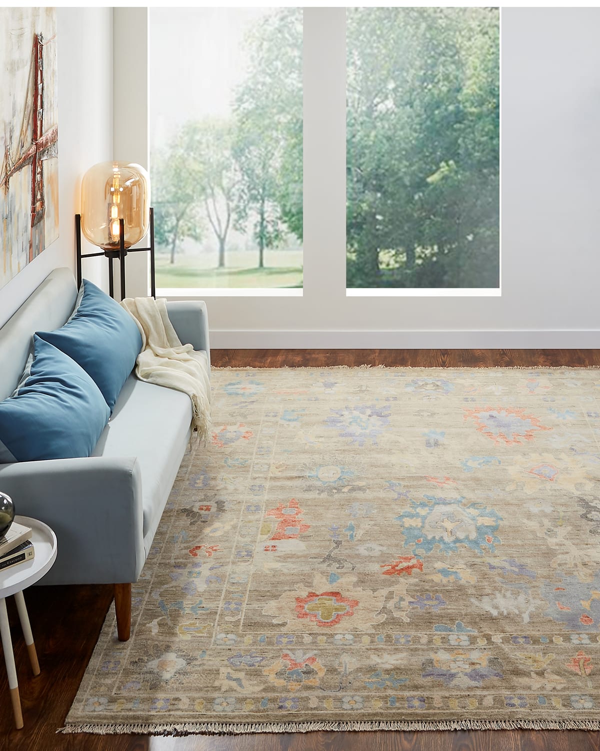 HAVEN & LOOM HARRELL HAND KNOTTED RUG, 9' X 12' 
