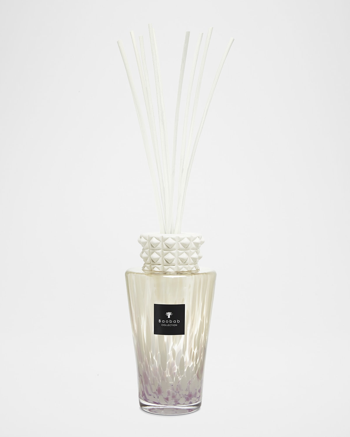 Baobab Collection White Pearls Totem Diffuser 250ml In Wht/pink