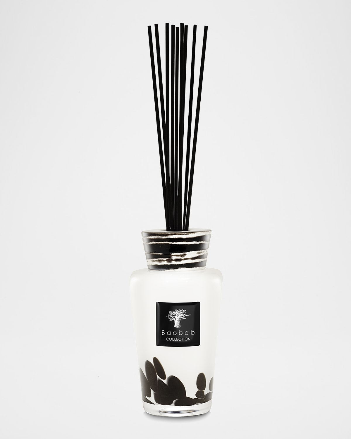 Baobab Collection Feathers Totem Diffuser 250ml In Wht/blk