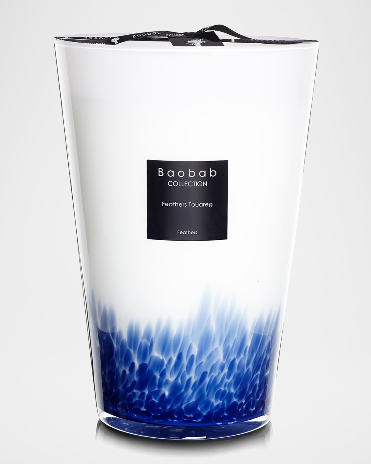 Baobab Collection Max 35 Feathers Touareg Scented Candle In White/blue