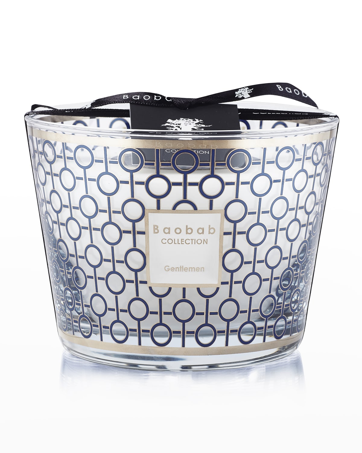 Shop Baobab Collection Max 10 Gentlemen Scented Candle In Blue/silver