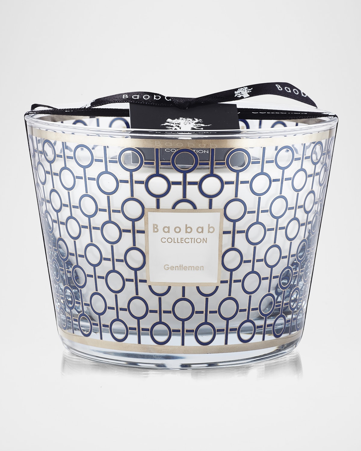 Baobab Collection Max 10 Gentlemen Scented Candle In Blue/silver