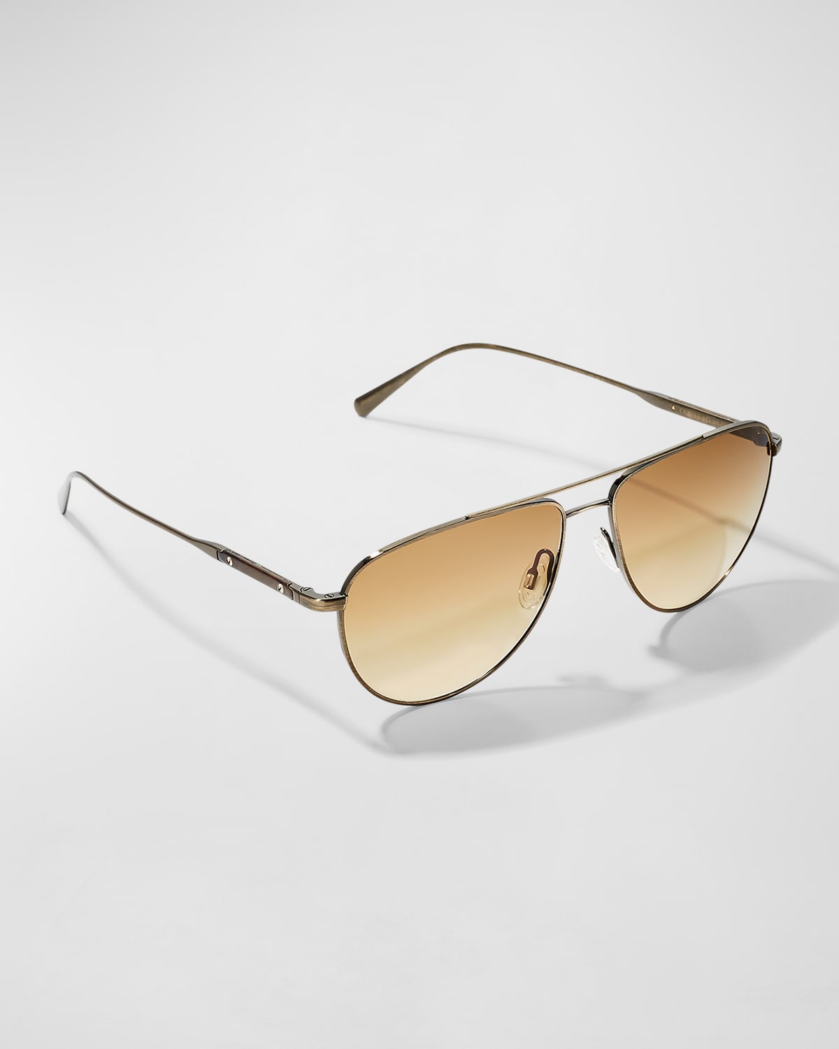 Brunello Cucinelli & Oliver Peoples Men's Polarized Aviator Sunglasses