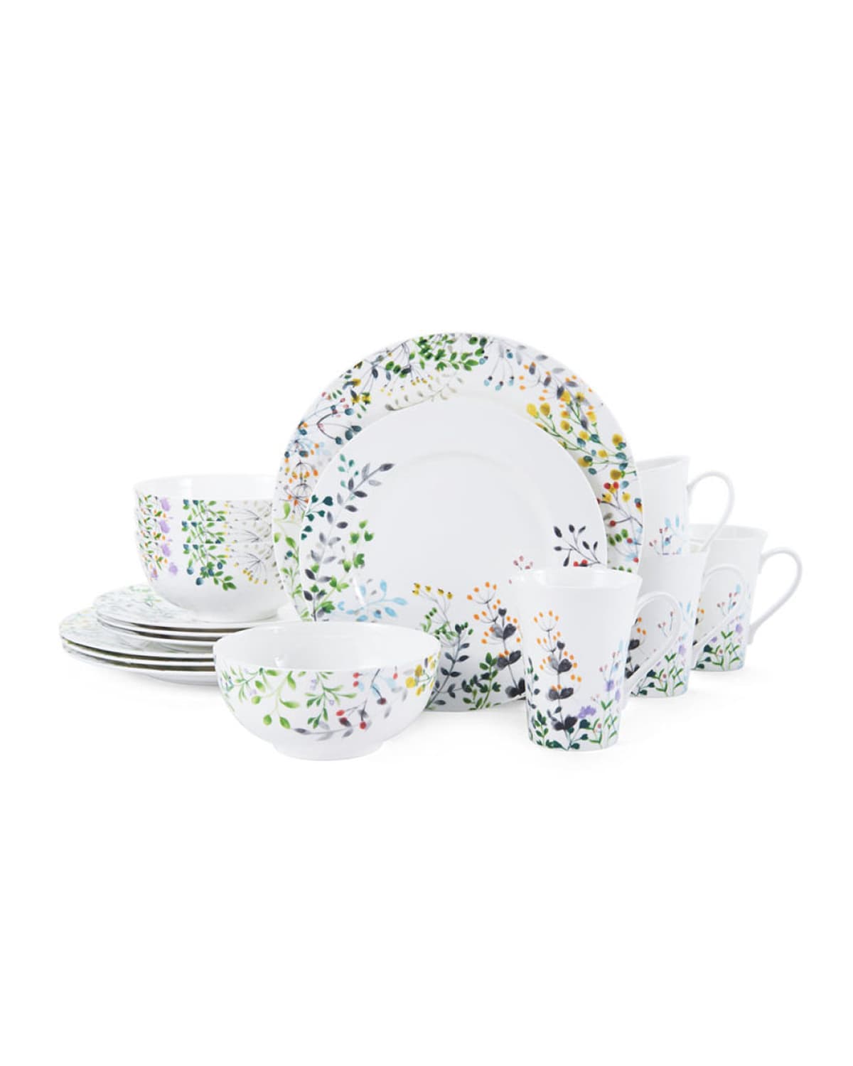 Shop Mikasa Tivoli Garden 16-piece Dinnerware Set In Assorted