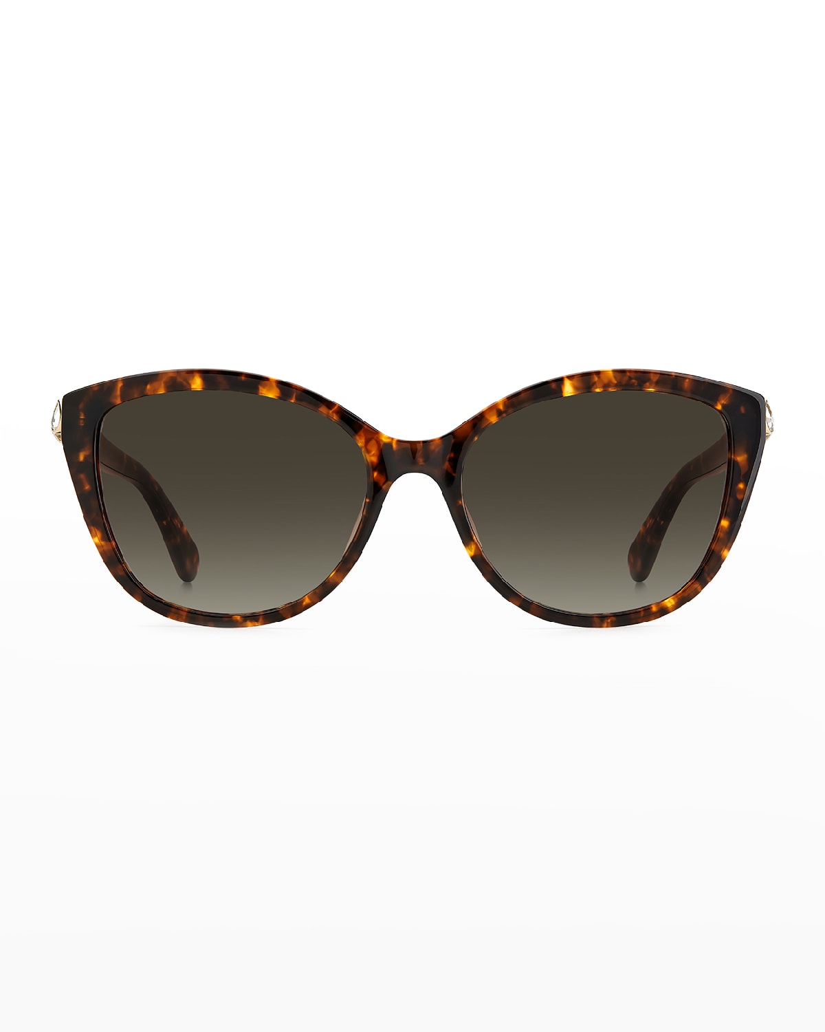 Kate Spade Hensley 55mm Cat Eye Sunglasses In Havana