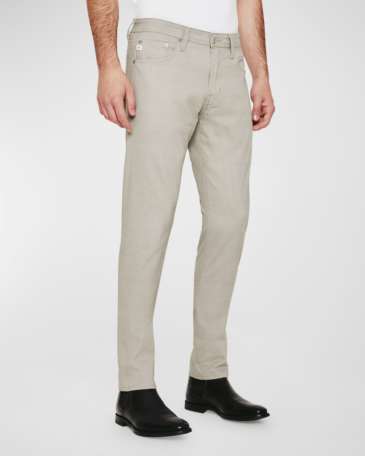 Ag Tellis Slim Fit Pants In Culver Taupe Mu
