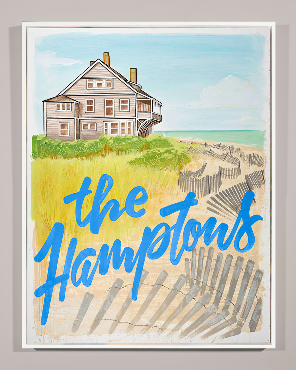 Shop Rfa Fine Art 'the Hamptons' Wall Art In Multi