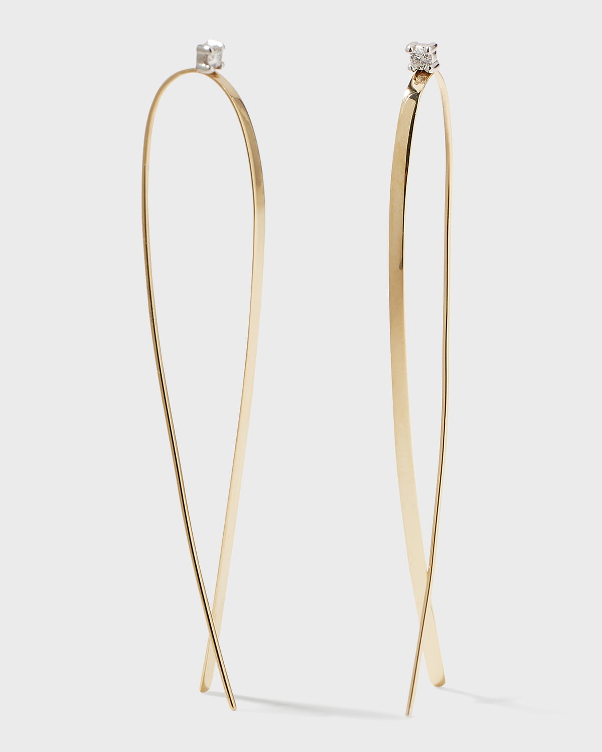 Lana upside down hoops new arrivals
