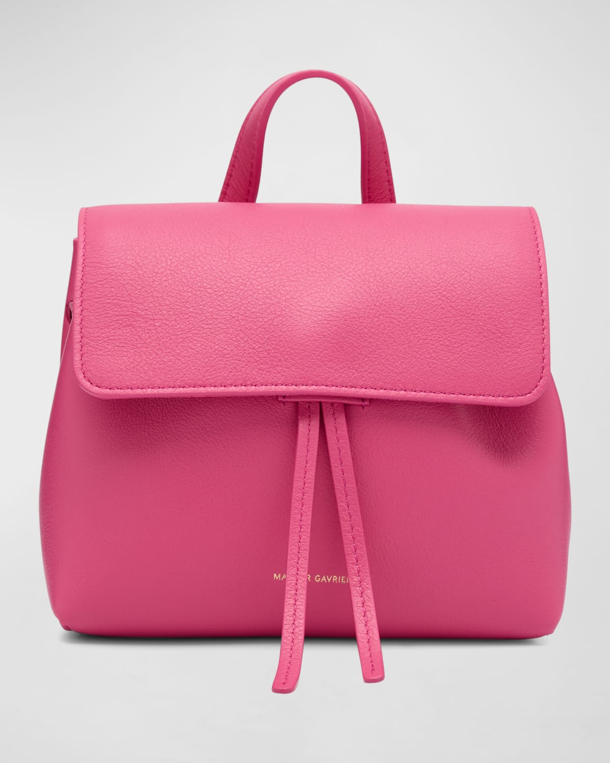 Mansur Gavriel Mini Soft Lady Leather Bag In Dolly