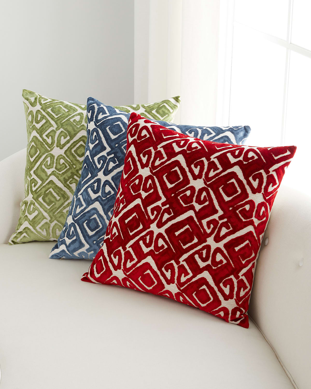 Shop Eastern Accents Hanzo Decorative Pillow In Ruby