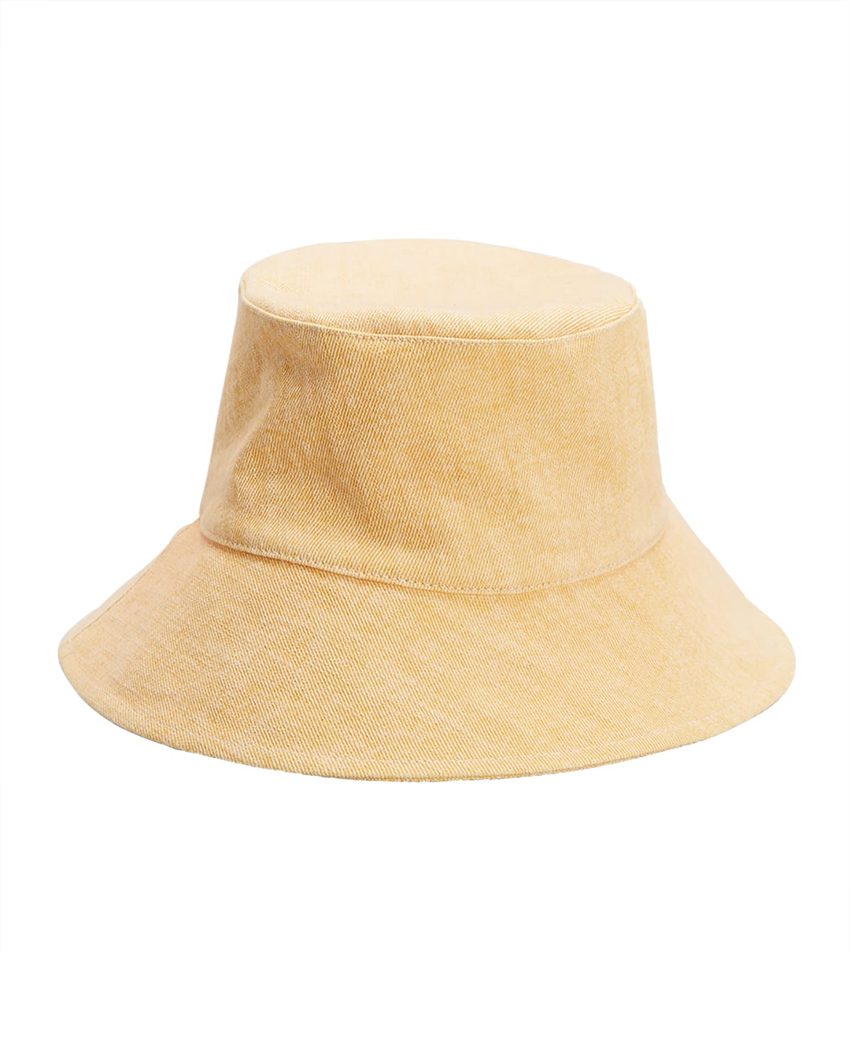 ISABEL MARANT LOIENA LOGO DENIM BUCKET HAT