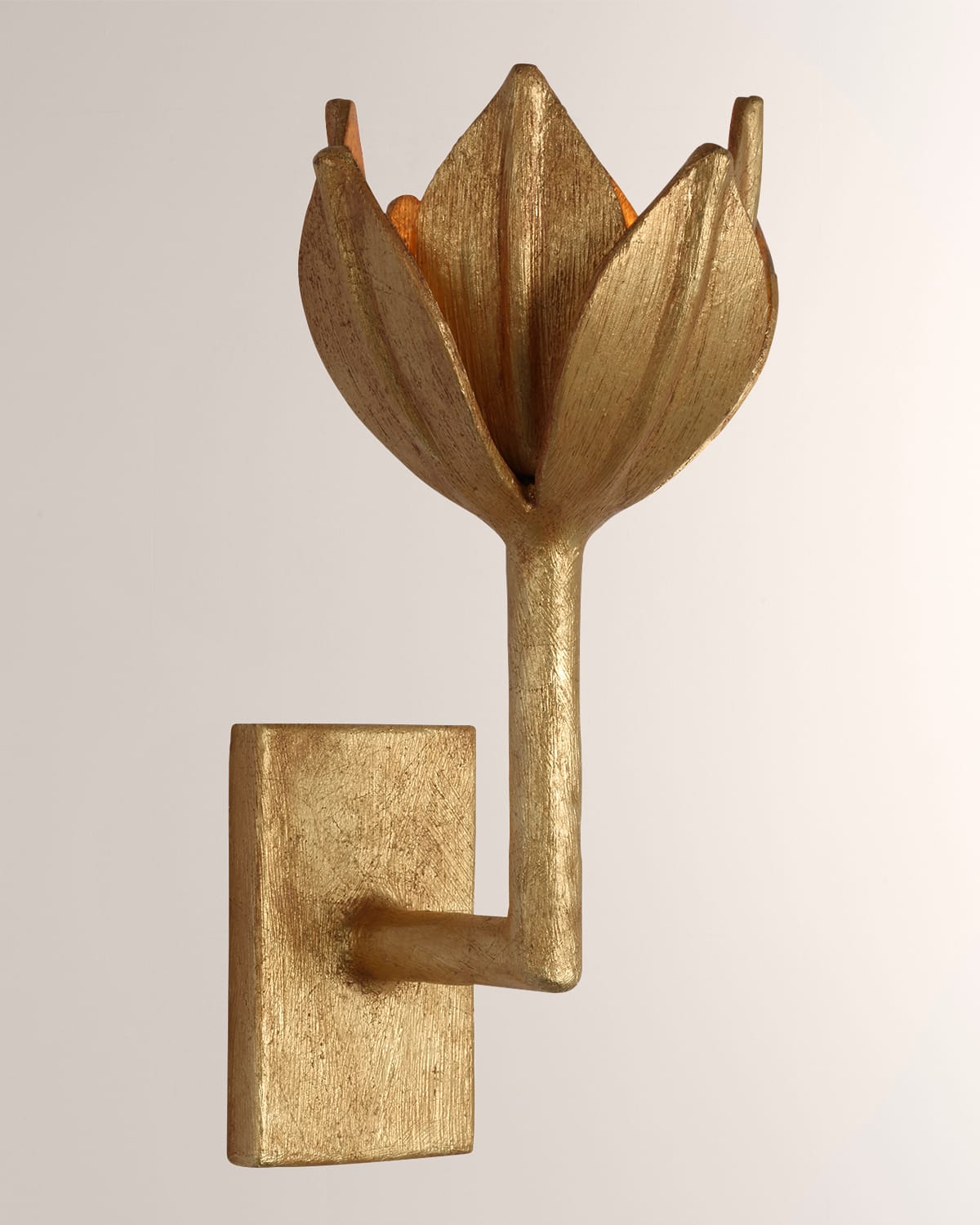 Visual Comfort Signature Alberto Small Sconce By Julie Neill In Gold