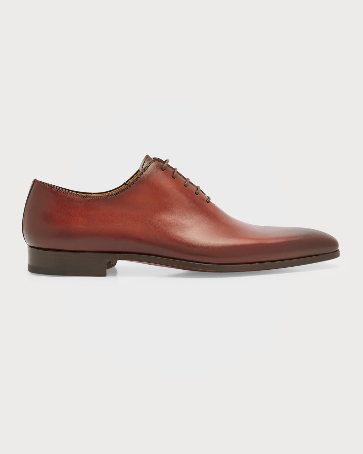 MAGNANNI MEN'S CRUZ SQUARE-TOE LEATHER OXFORDS