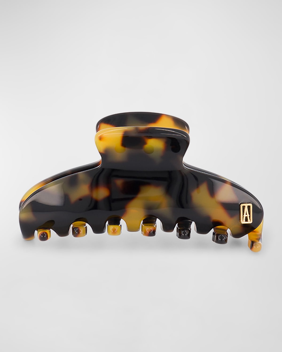 Alexandre De Paris Small Jaw Hair Clip In Tortoise