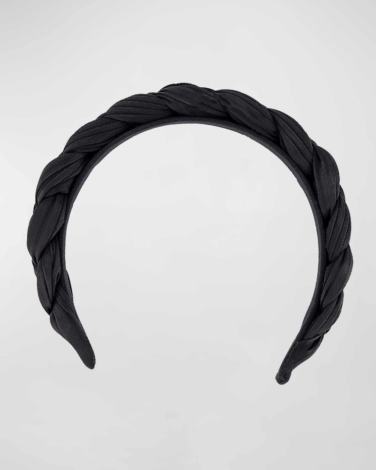 Braided Silk-Blend Headband