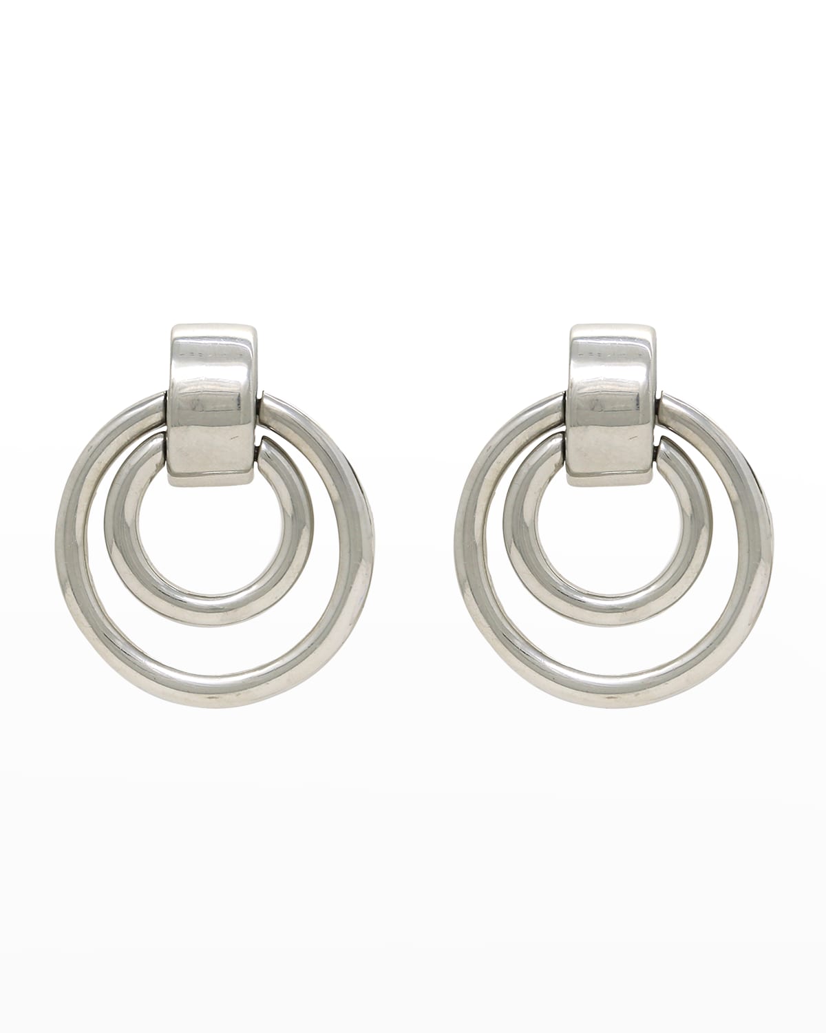 Ben-amun Silver Clip-on Earrings