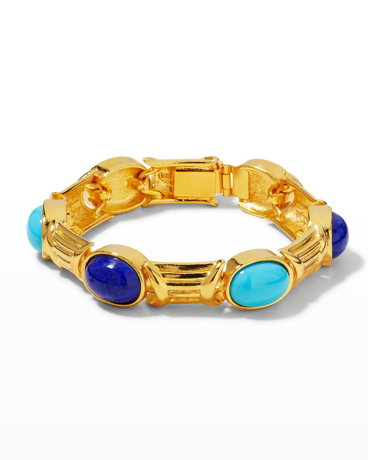 Ben-amun Multi Blue Link Bracelet