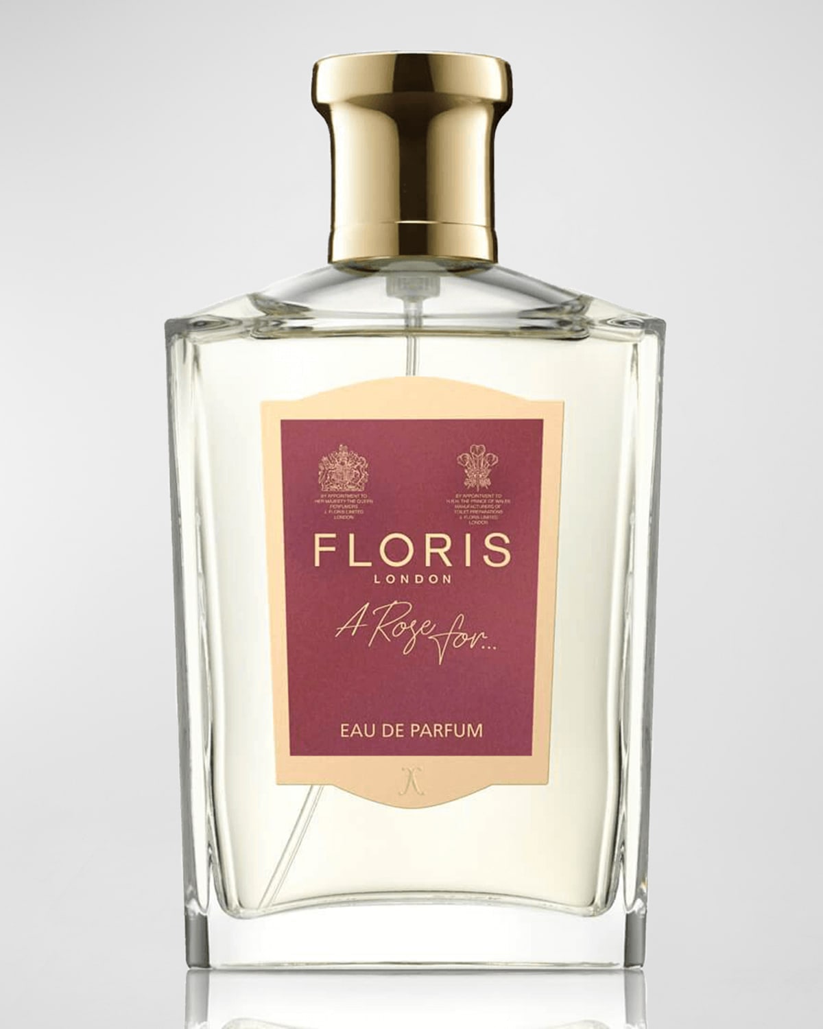Floris London A Rose For.Eau de Parfum, 3.4 oz.