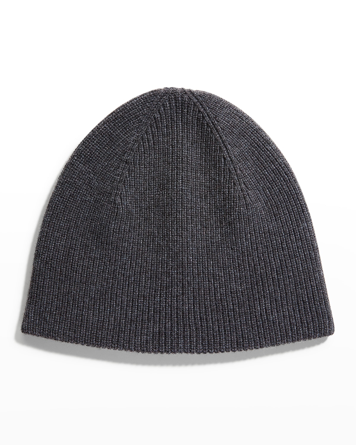 The Row Ossa Cashmere Beanie Hat In Charcoal