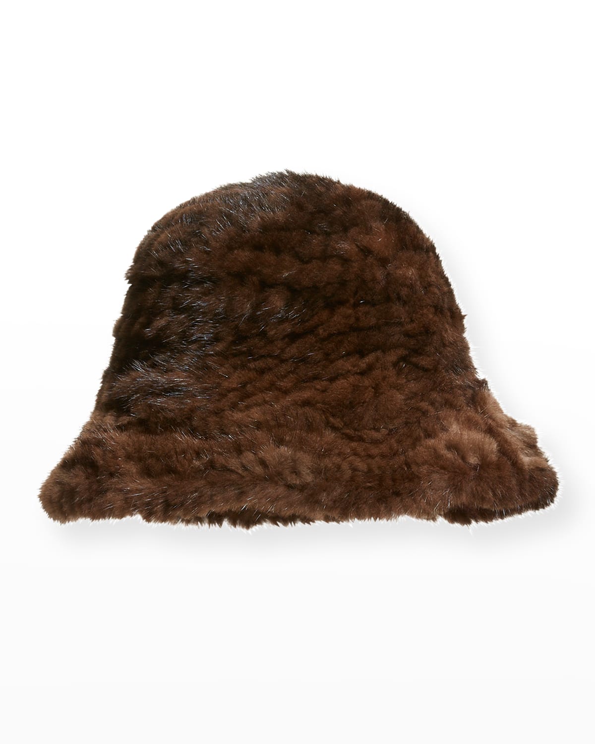 La Fiorentina Mink Bucket Hat