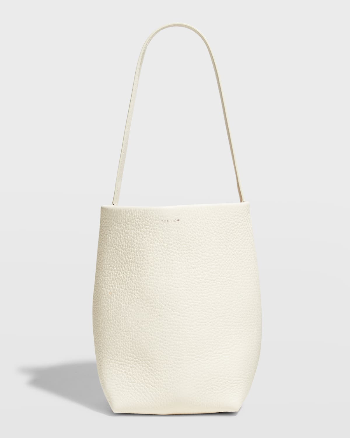 The Row Park Small North-south Tote Bag In Ivpd Ivory Pld