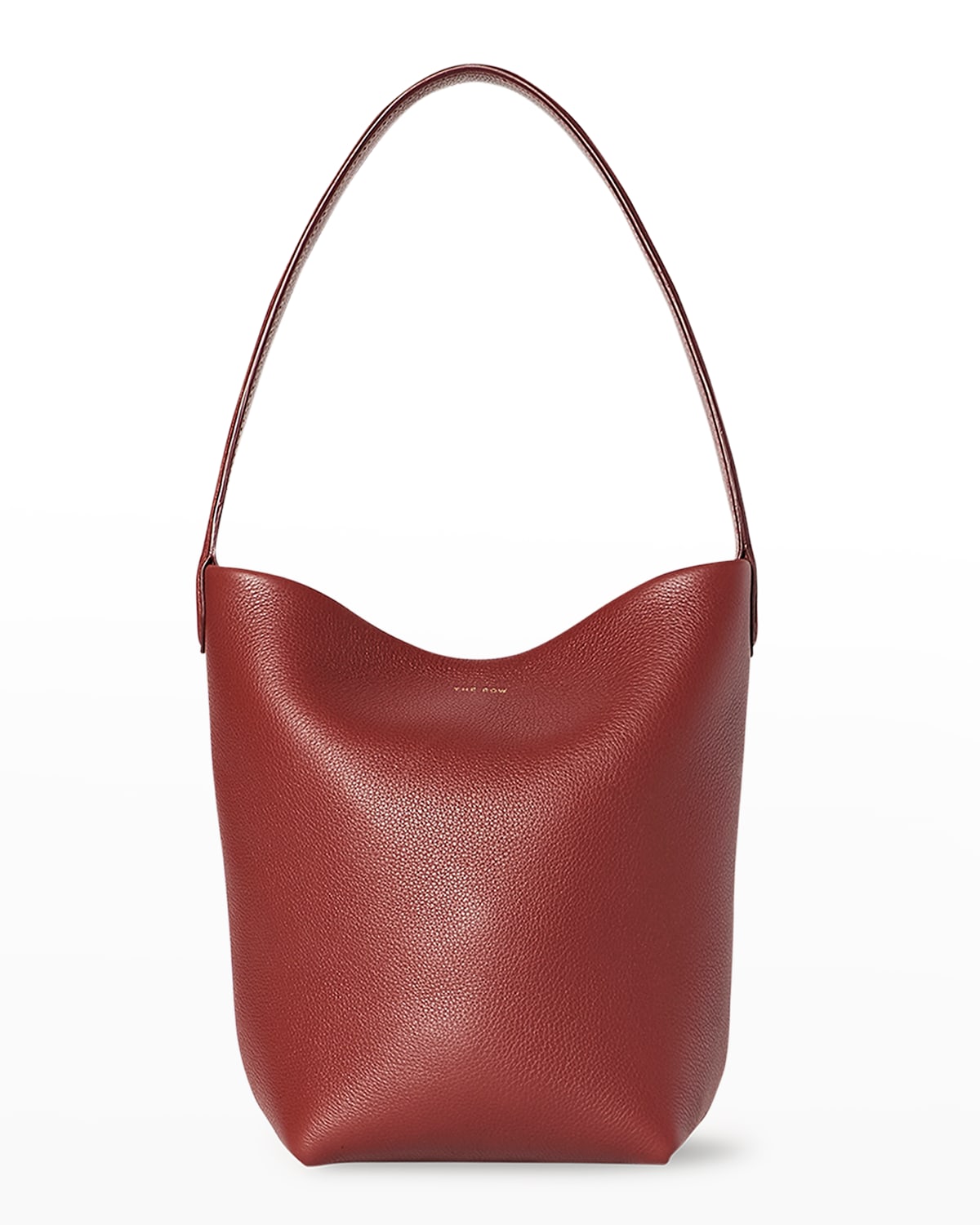 The Row Park Small North-south Tote Bag In Terracotta Shg
