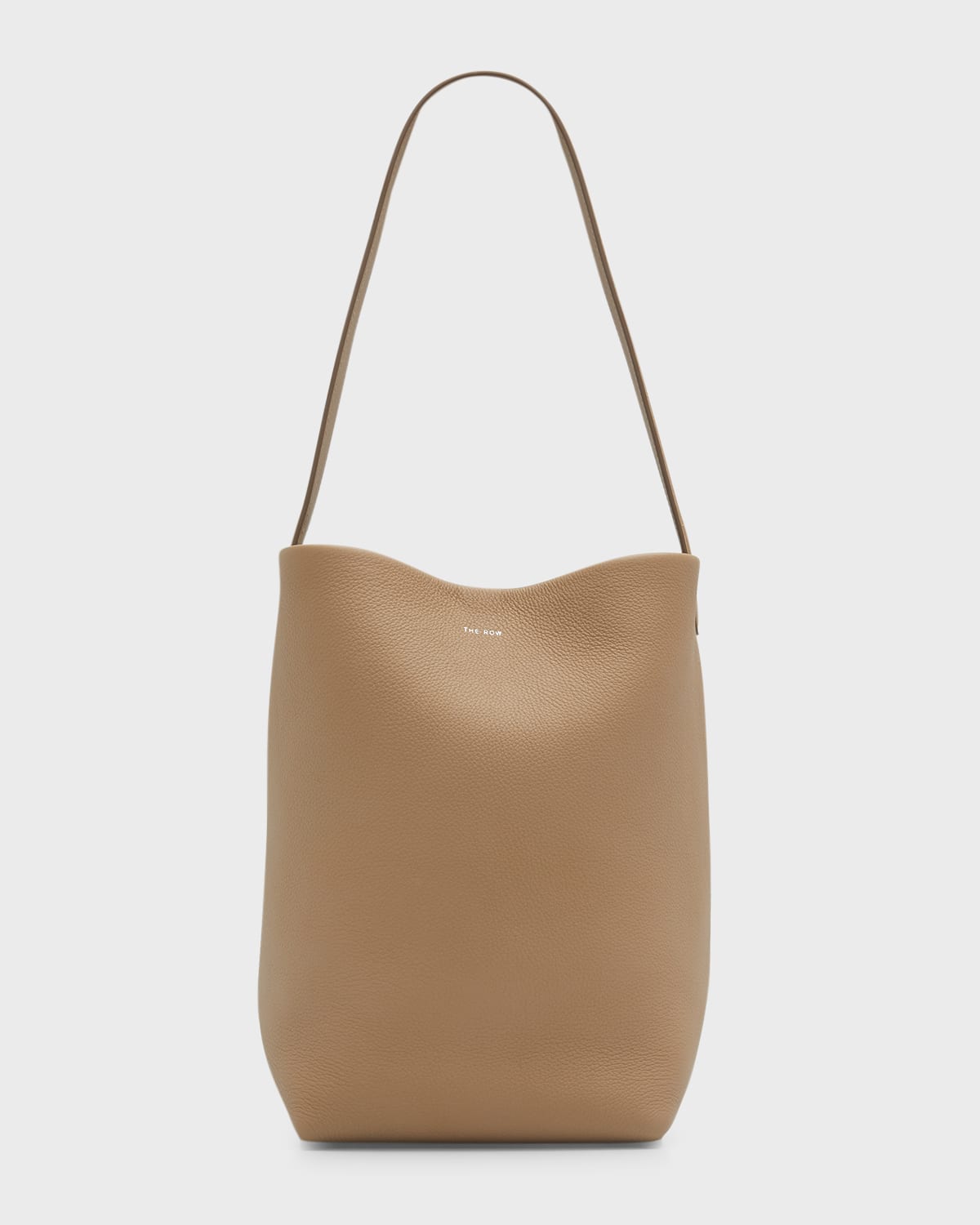 The Row Park Small North-south Tote Bag In Taupe