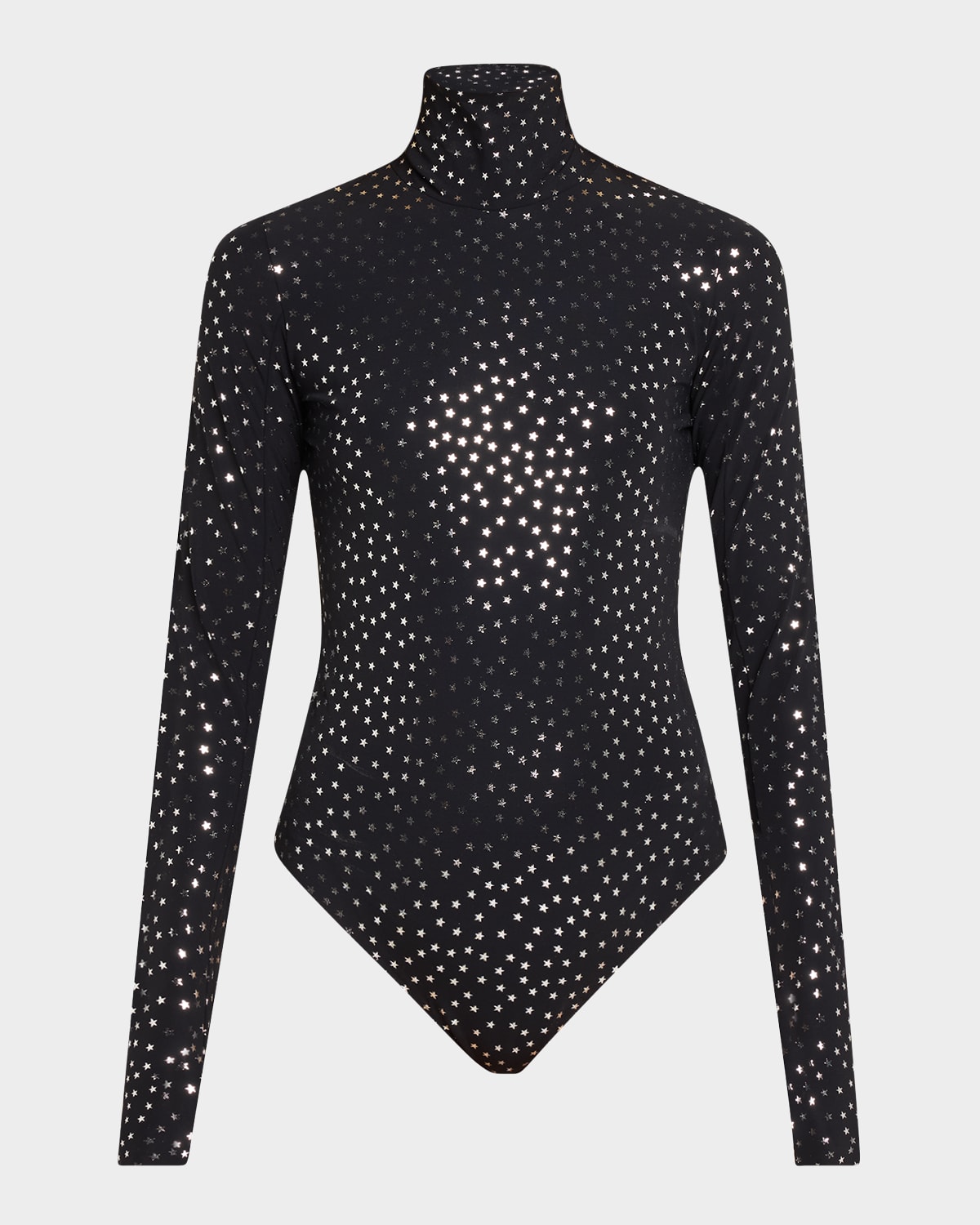 Sparkle Turtleneck Bodysuit