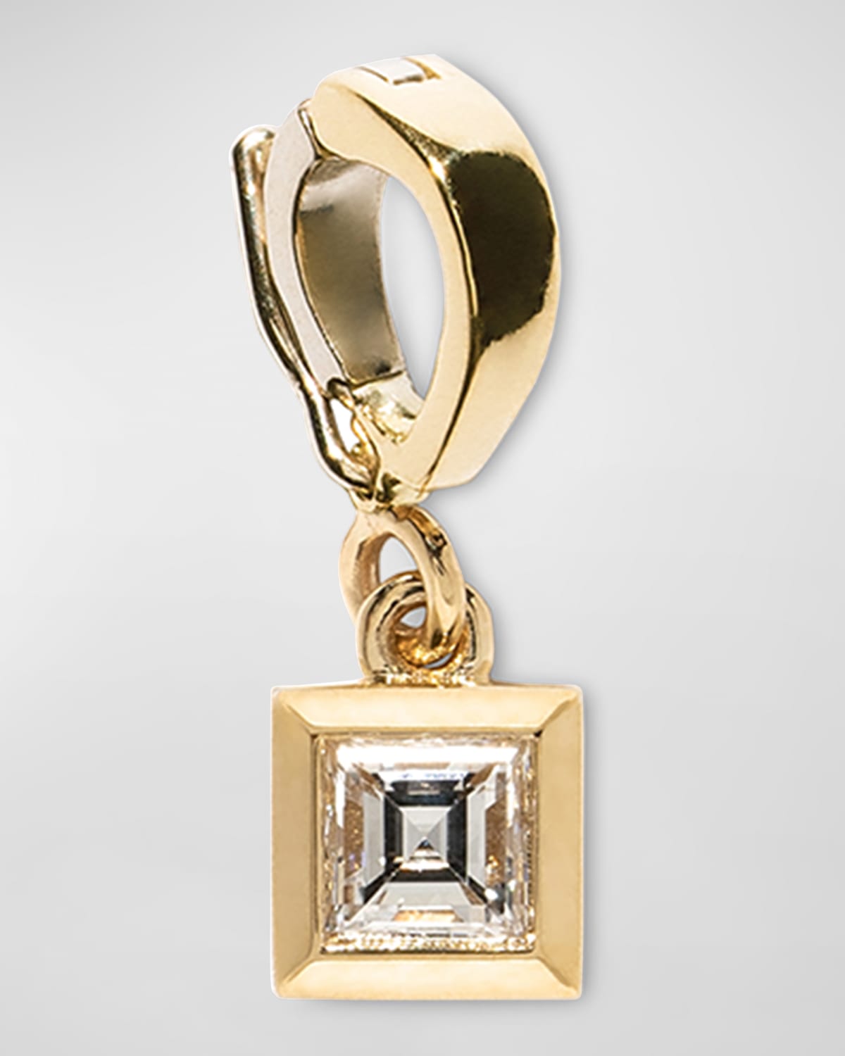 AZLEE Carre Diamond Charm