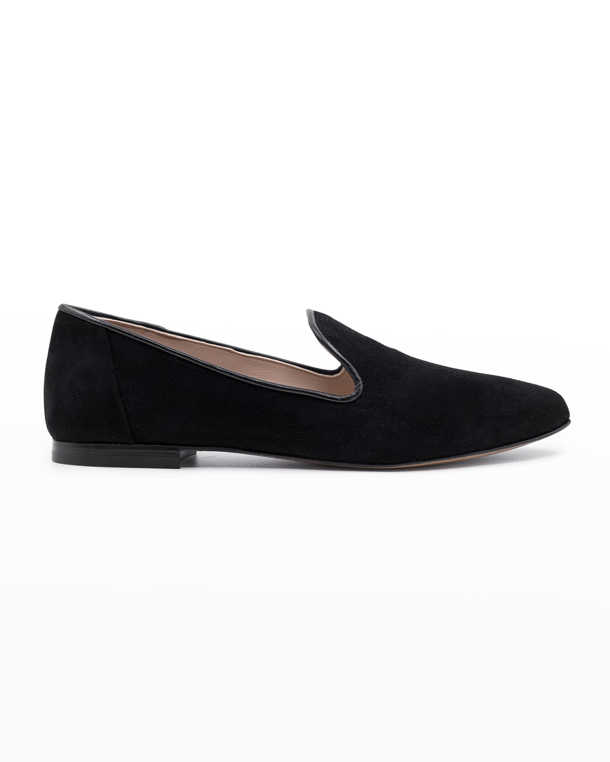 Italeau Teresa Suede Flat Loafers