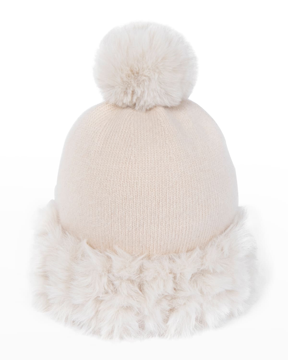 Bailey Knit Beanie w/ Faux Fur-Trim