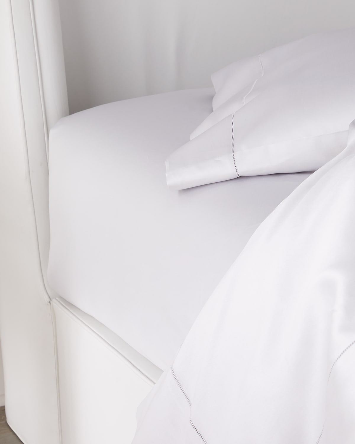 Sferra Giza 45 Sateen Fitted Sheet, California King
