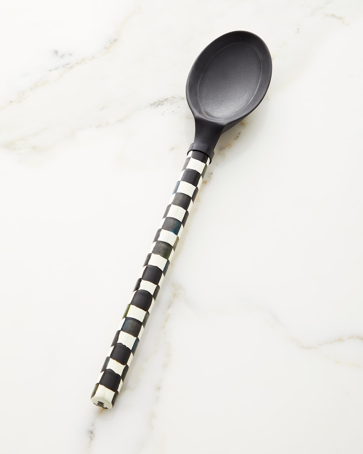 Mackenzie-childs Courtly Check Spoon, Black