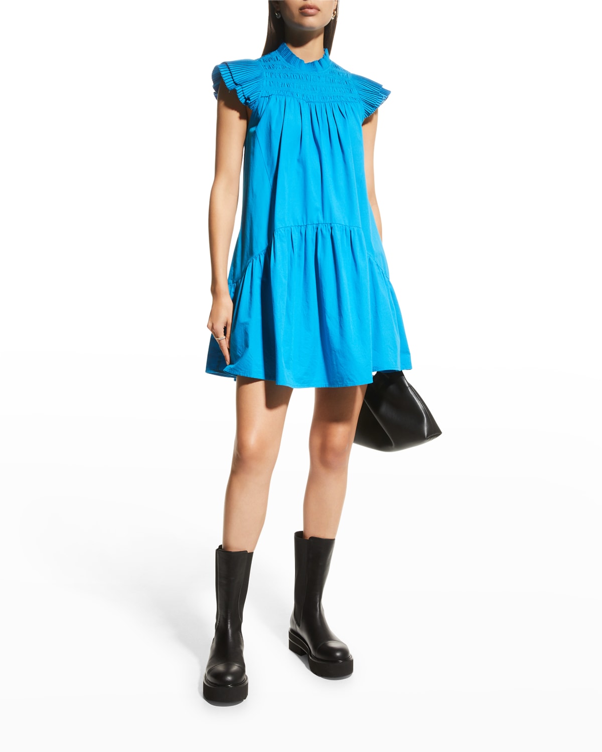 LOVE THE LABEL Poppy Mini Trapeze Dress
