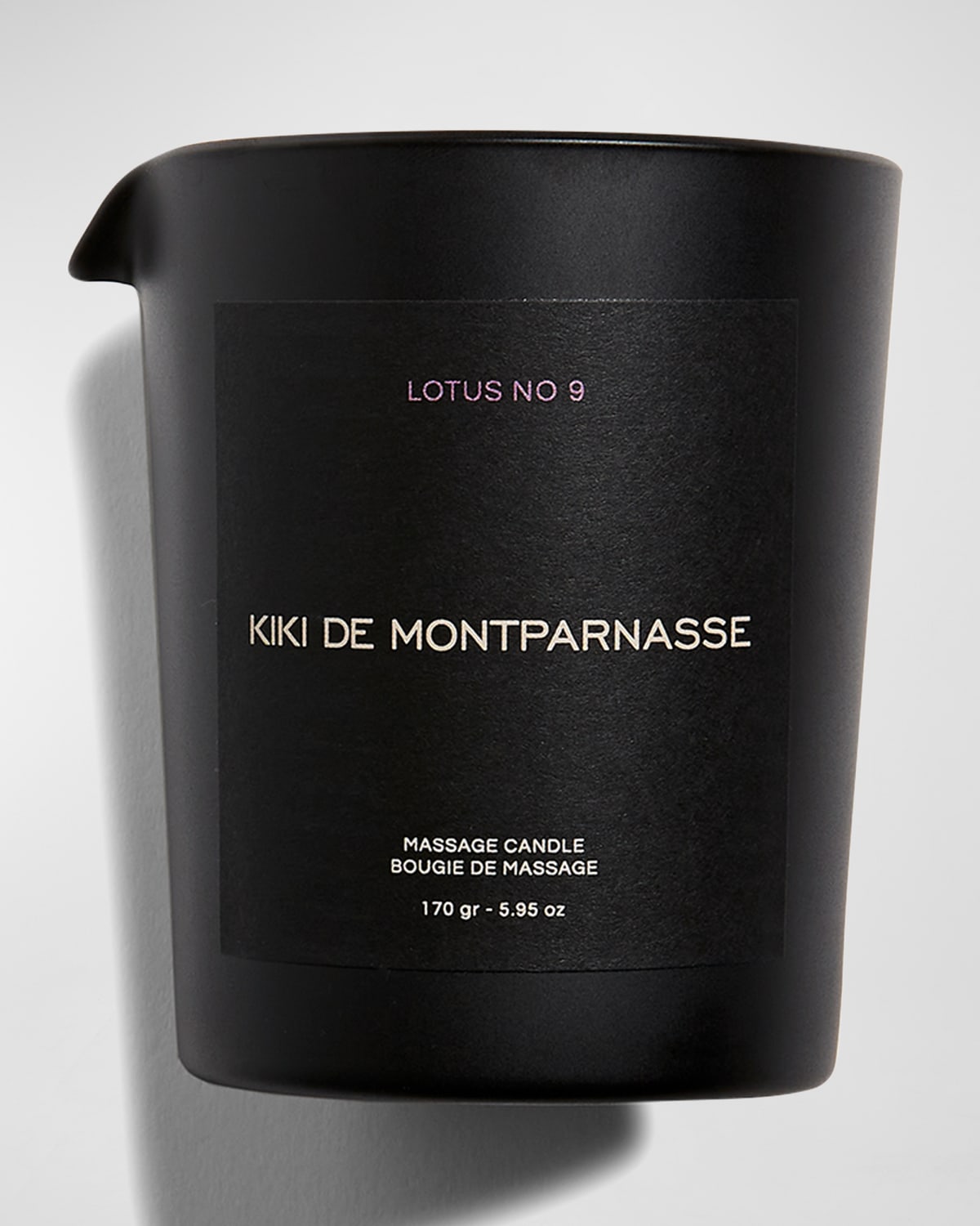Shop Kiki De Montparnasse 5.95 Oz. Large Massage Oil Candle In Lotus No 9