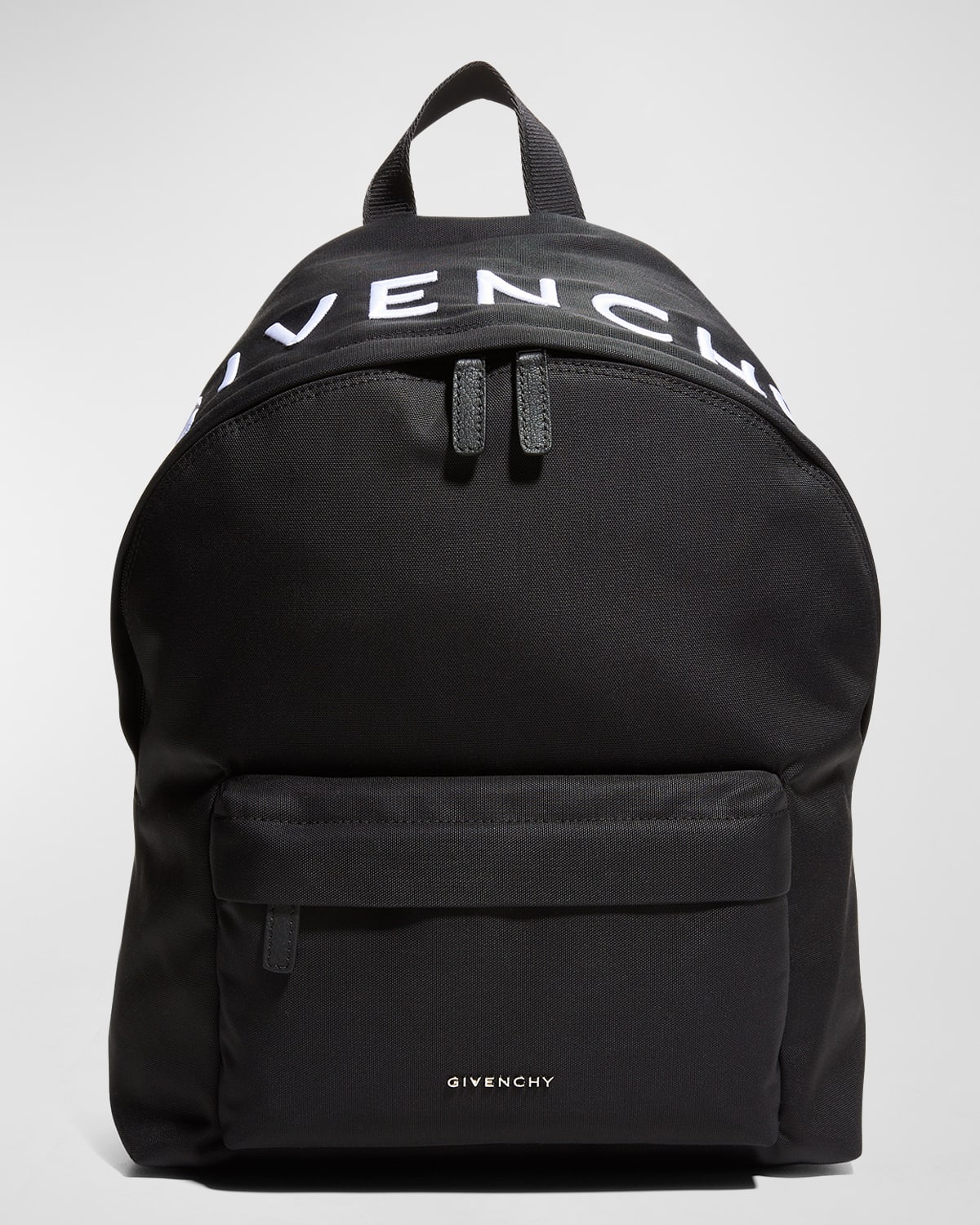 Givenchy Men's Essential U Logo Backpack In Black