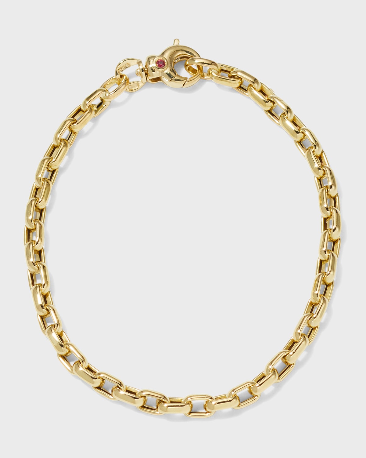 Yellow Gold Chain Bracelet